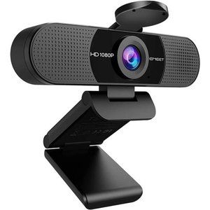 C960 Web Camera, 2 Mics Streaming Webcam with Privacy Cover
